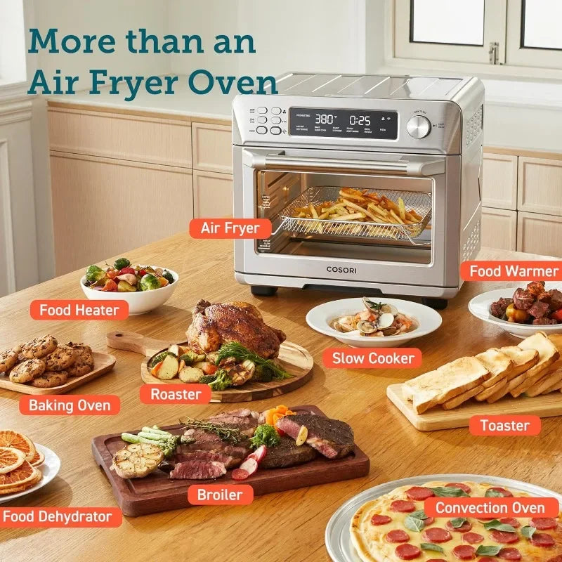 Smart 12-in-1 Air Fryer Toaster Oven Combo