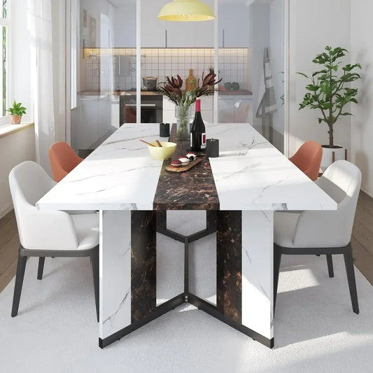 Large Luxurious Dining Table for 4,5,6,7,8 People