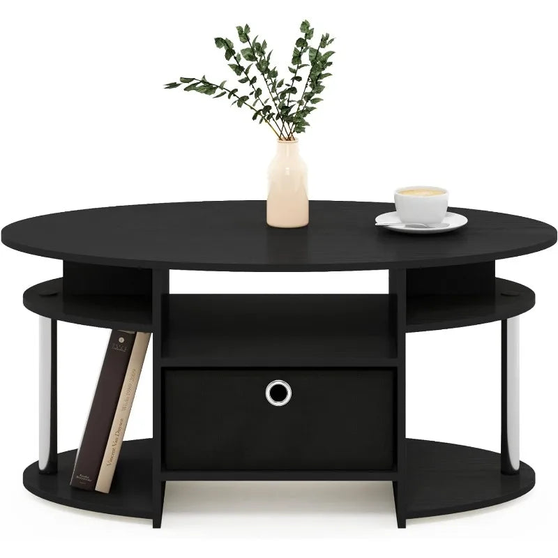 Oval Coffee Table For Home, Living Room