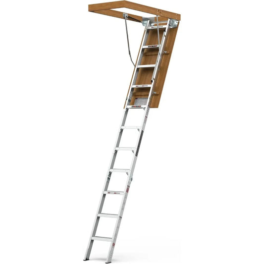 Aluminum Attic Ladder - Lightweight and Portable