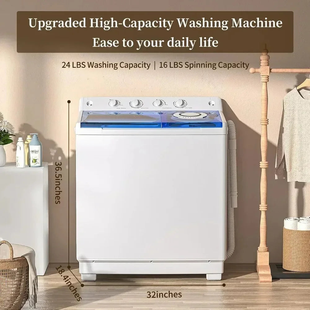 20,28,40 Lbs Washing Machine, Twin Tub