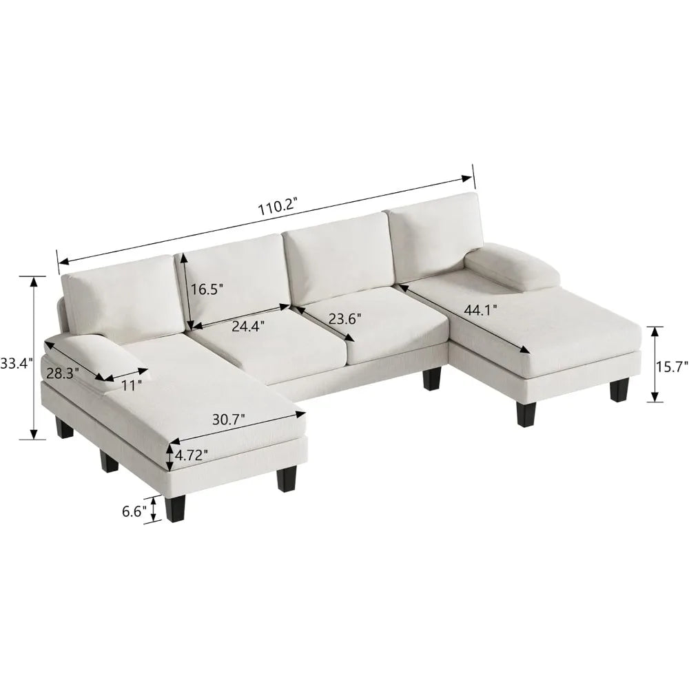 Convertible Sectional Sofa Couch