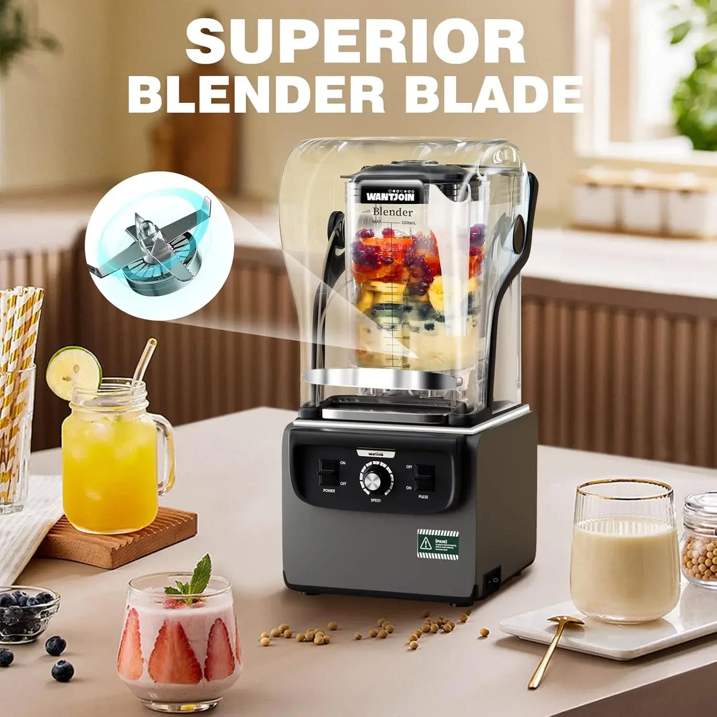 Commercial Quiet Blender