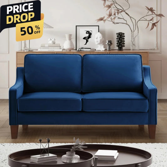 Modern Loveseat Sofa Small Couch