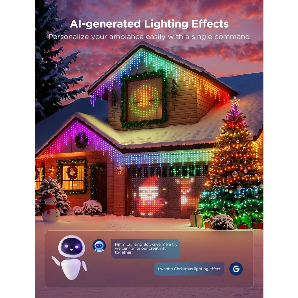 Christmas Lights, Intelligent Indoor and Outdoor