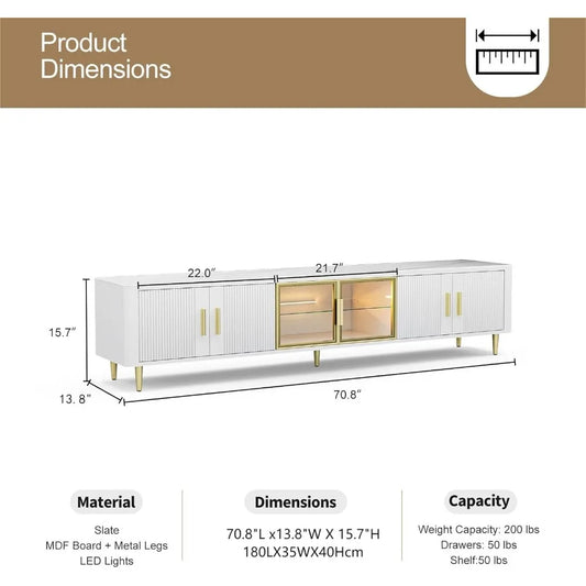 Modern TV Stand For 85+Inch TV