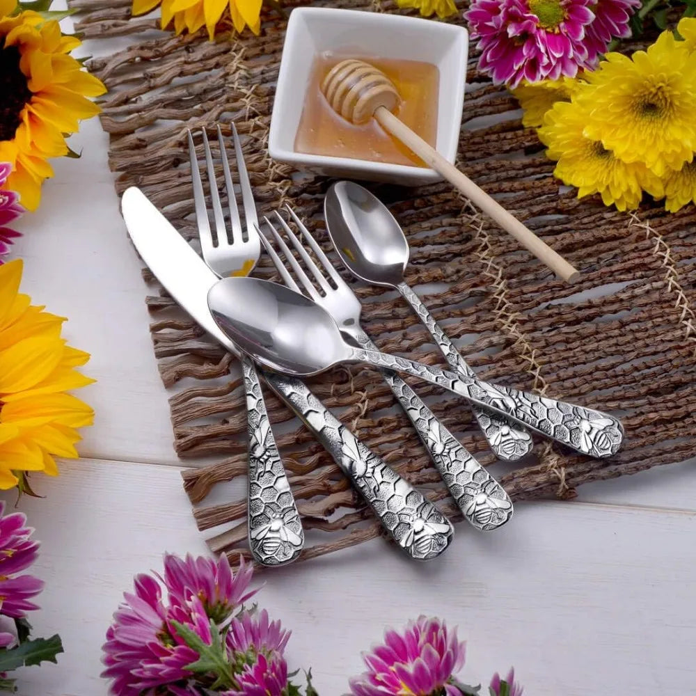 45pc Flatware Set Service For 8 Serving