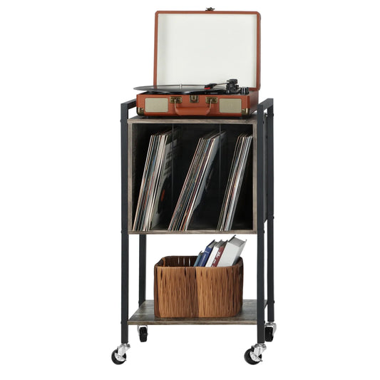 Record Player Table With Storage