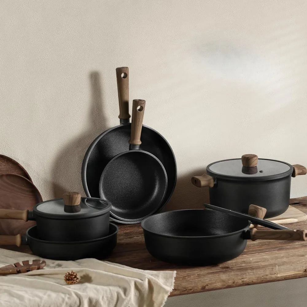 16pcs Pots And Pans Set