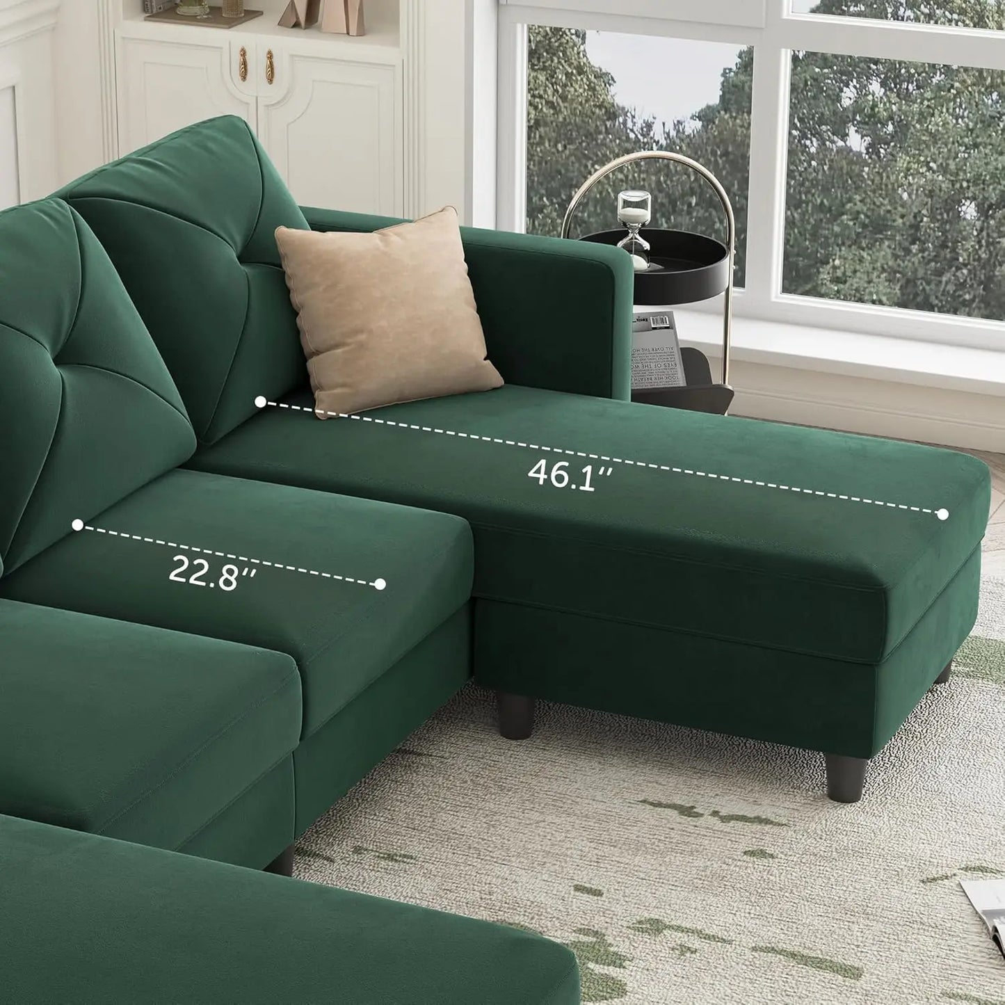 Sleeper Sectional Sofa Set