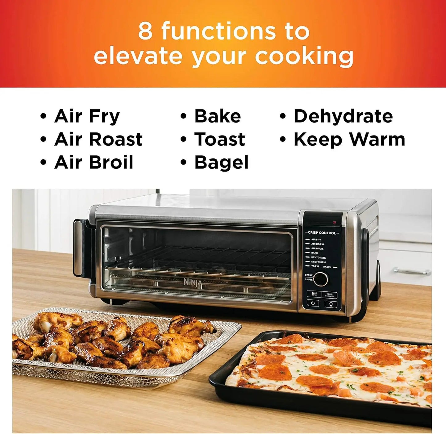 Digital Fry, Convection Oven, Toaster, Air Fryer