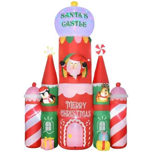 Santa Claus and Snowman Inflatable Toys