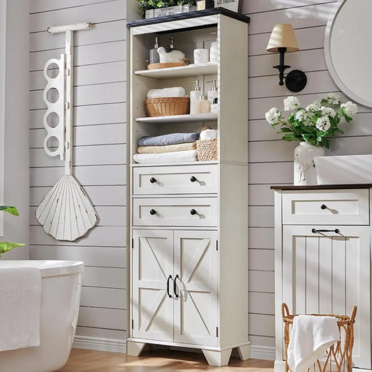 Tall Bathroom Storage Cabinet