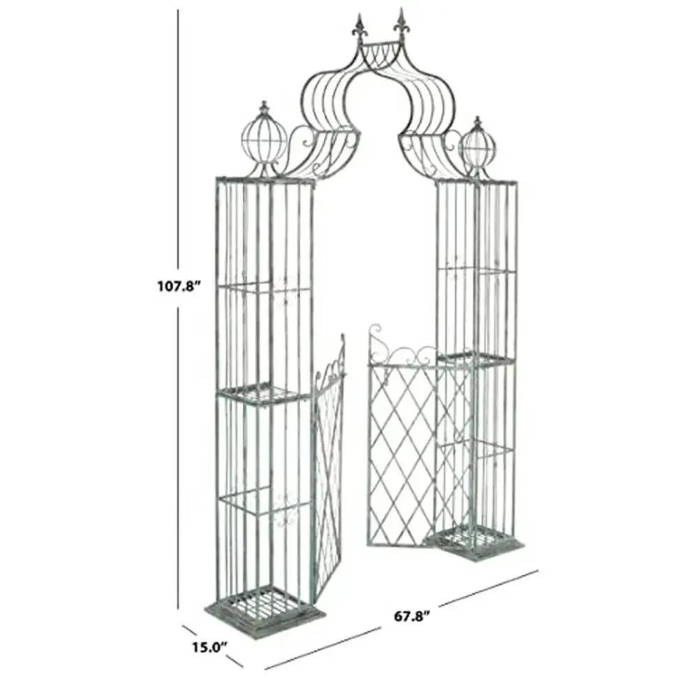 Victorian Style Wrought Iron Garden Arch