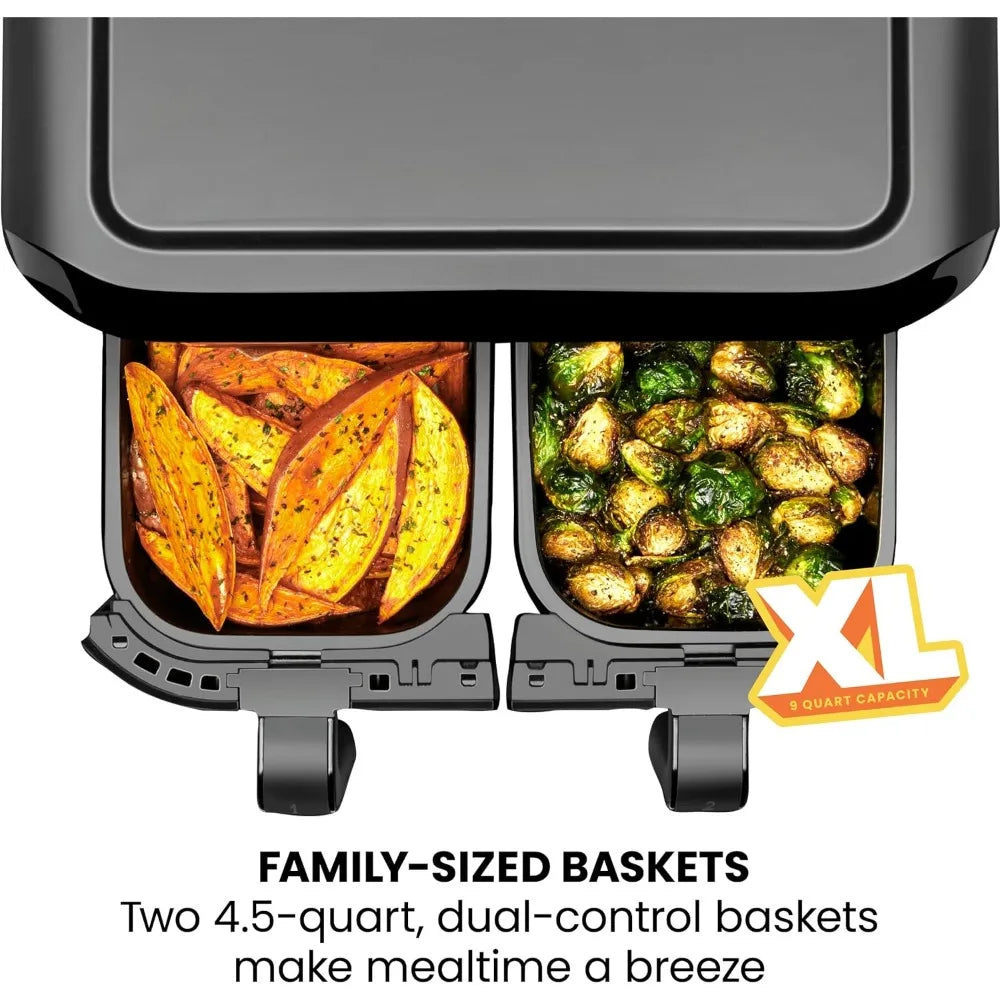 Healthiest Meals With Double Basket Capacity