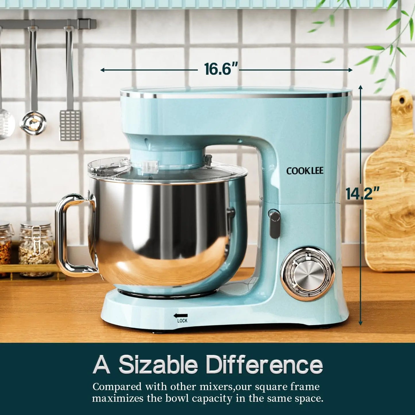 10-Speed Electric Kitchen Mixer