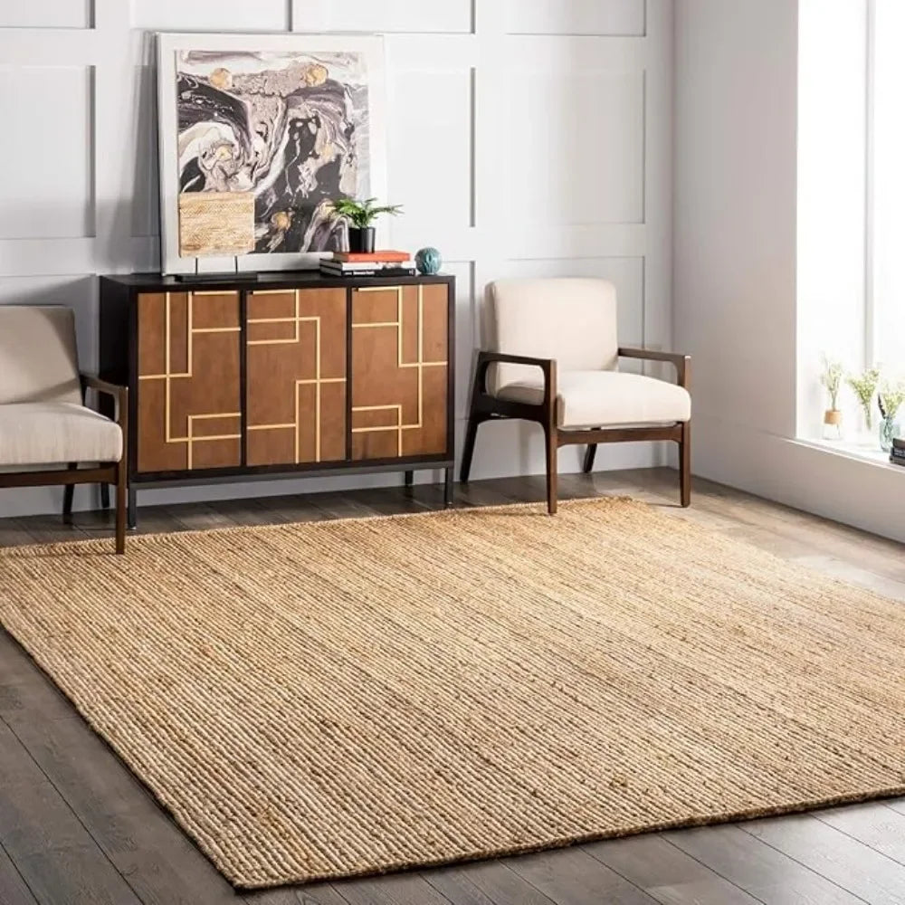 Rigo Jute Hand Woven Area Rug