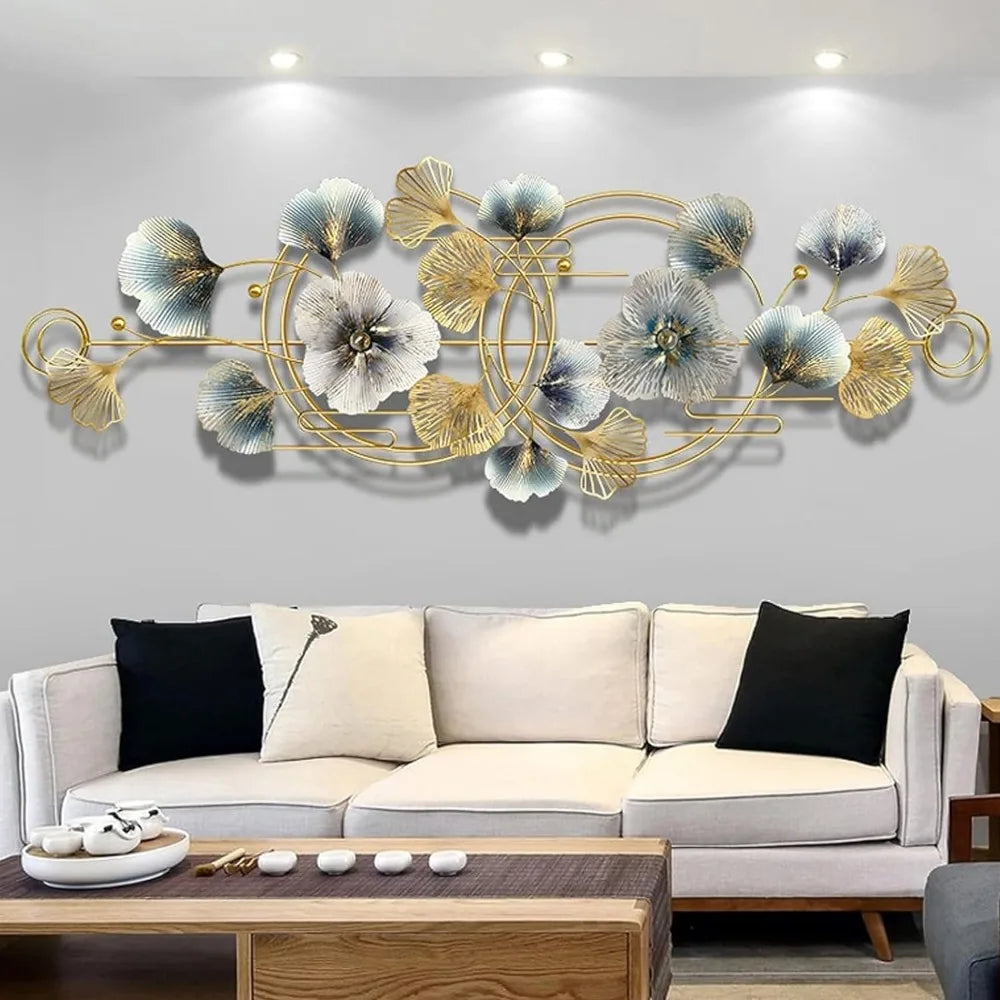 Modern Wall Sculpture Home Decoration Living Room Bedroom Dining Room Metal Wall Art Decoration Handmade Decor Crafts Garden