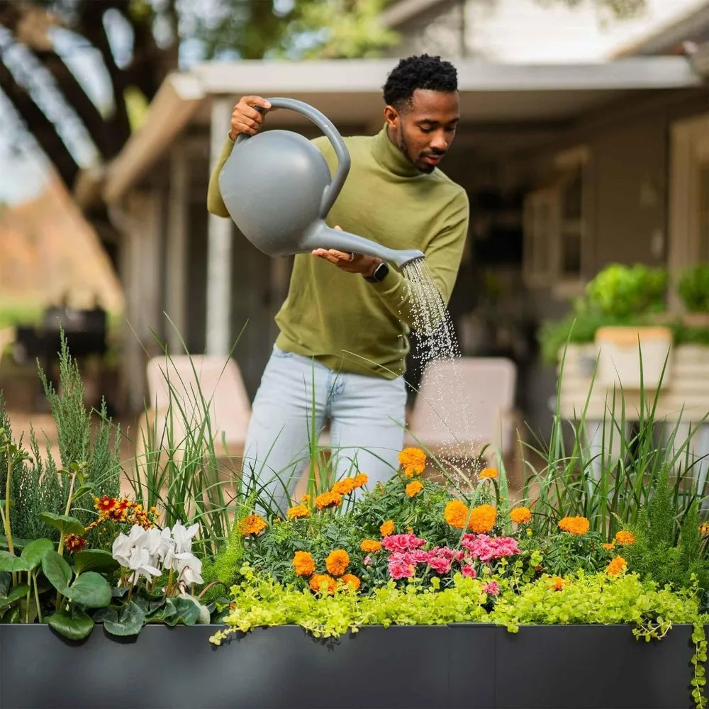 Modern Raised Garden Bed Heavy Cube Box