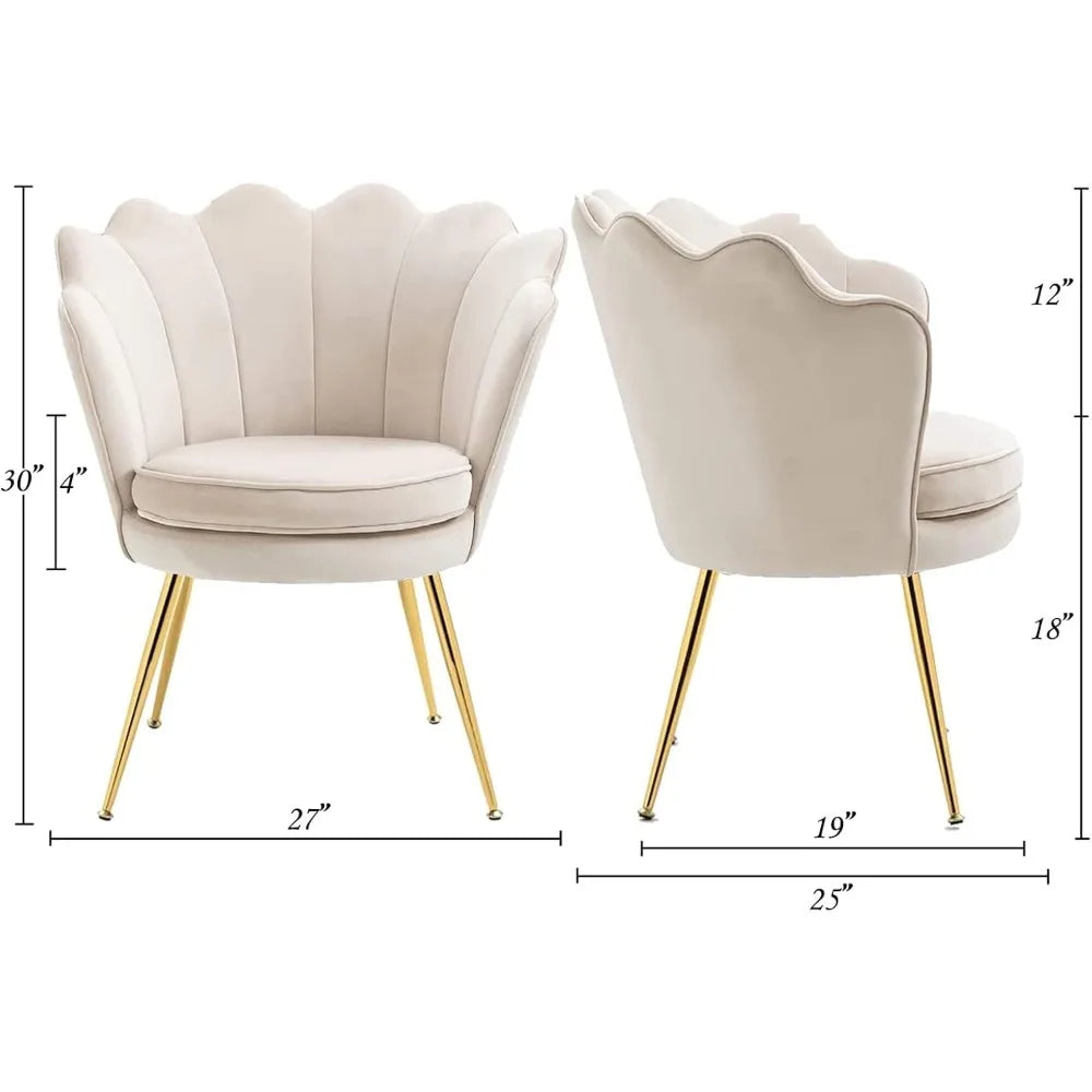 Shell-Shaped Armchair