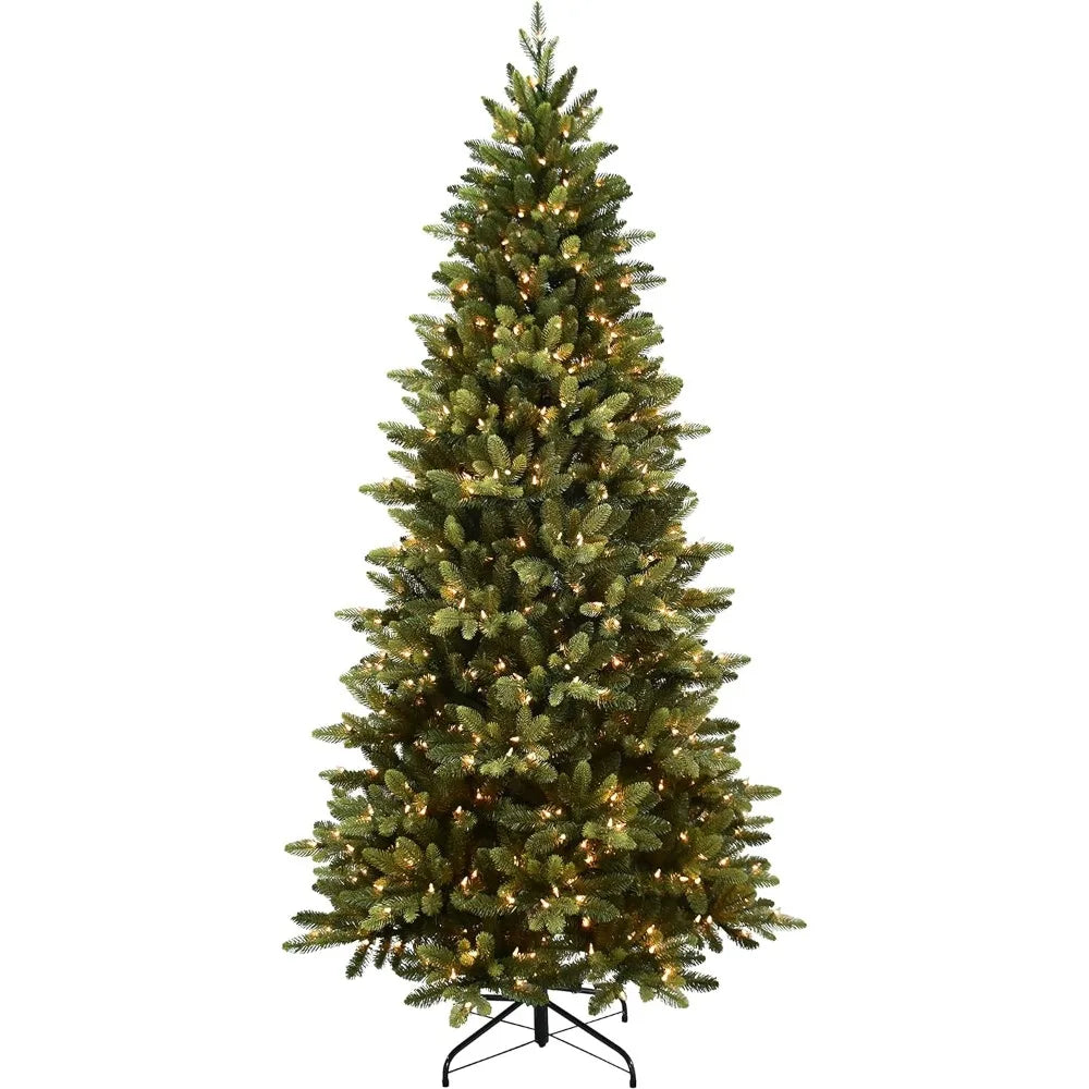 Pre-Lit 7.5' Slim Westford Spruce Artificial Tree