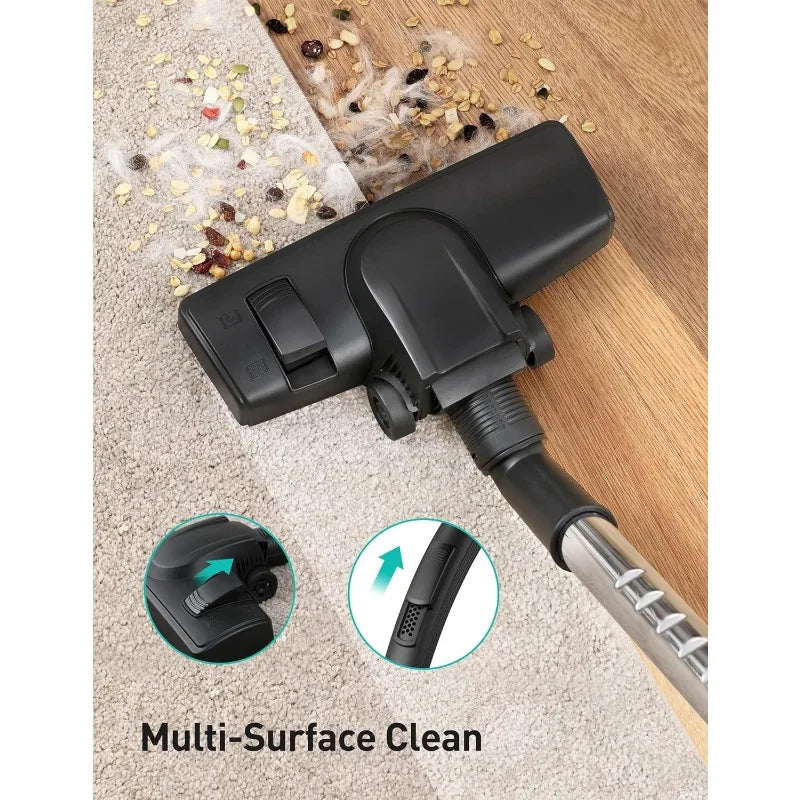 1200W Lightweight Canister Bagless Vacuum Cleaner