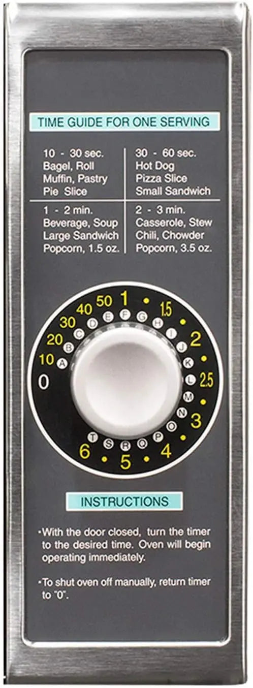 Commercial Microwave Oven with Dial Timer