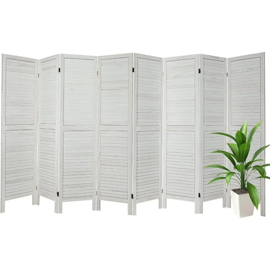 Freestanding Room Dividers, White