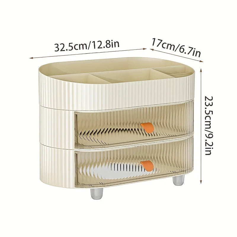 Rotating Cosmetic Makeup Storage Box