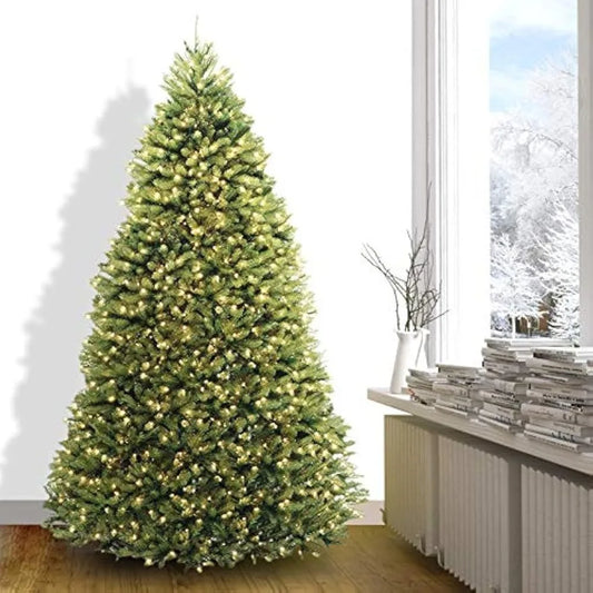 8Ft Christmas Tree Pre-lit w/750 White Light