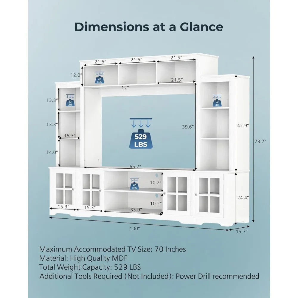 Large TV Cabinets with Storage