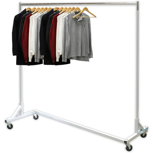 Industrial Grade Z-Base Garment Rack