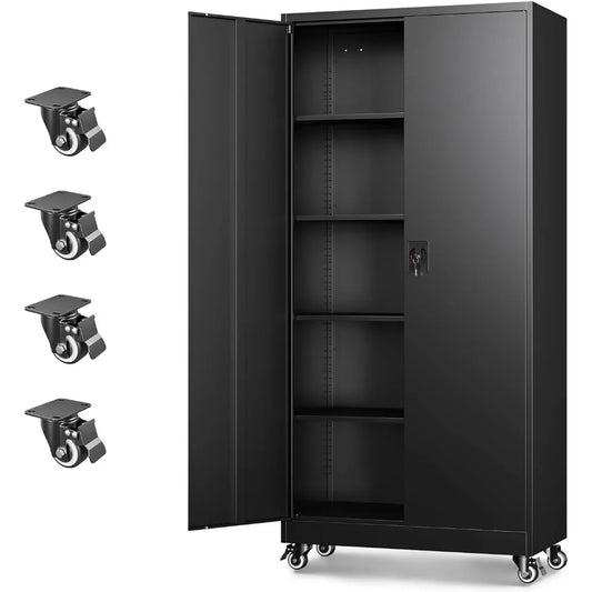 Metal Garage Storage Cabinets with Lock Door
