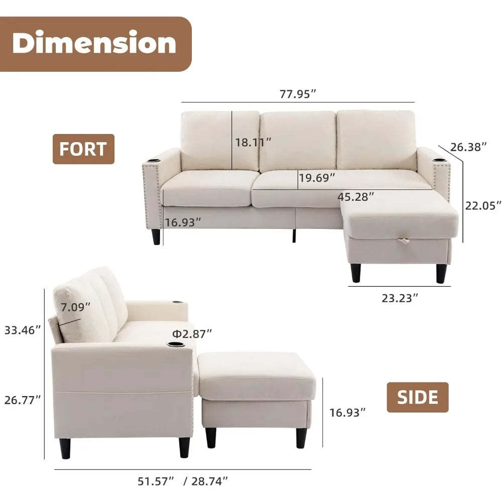 Convertible Sectional Couches