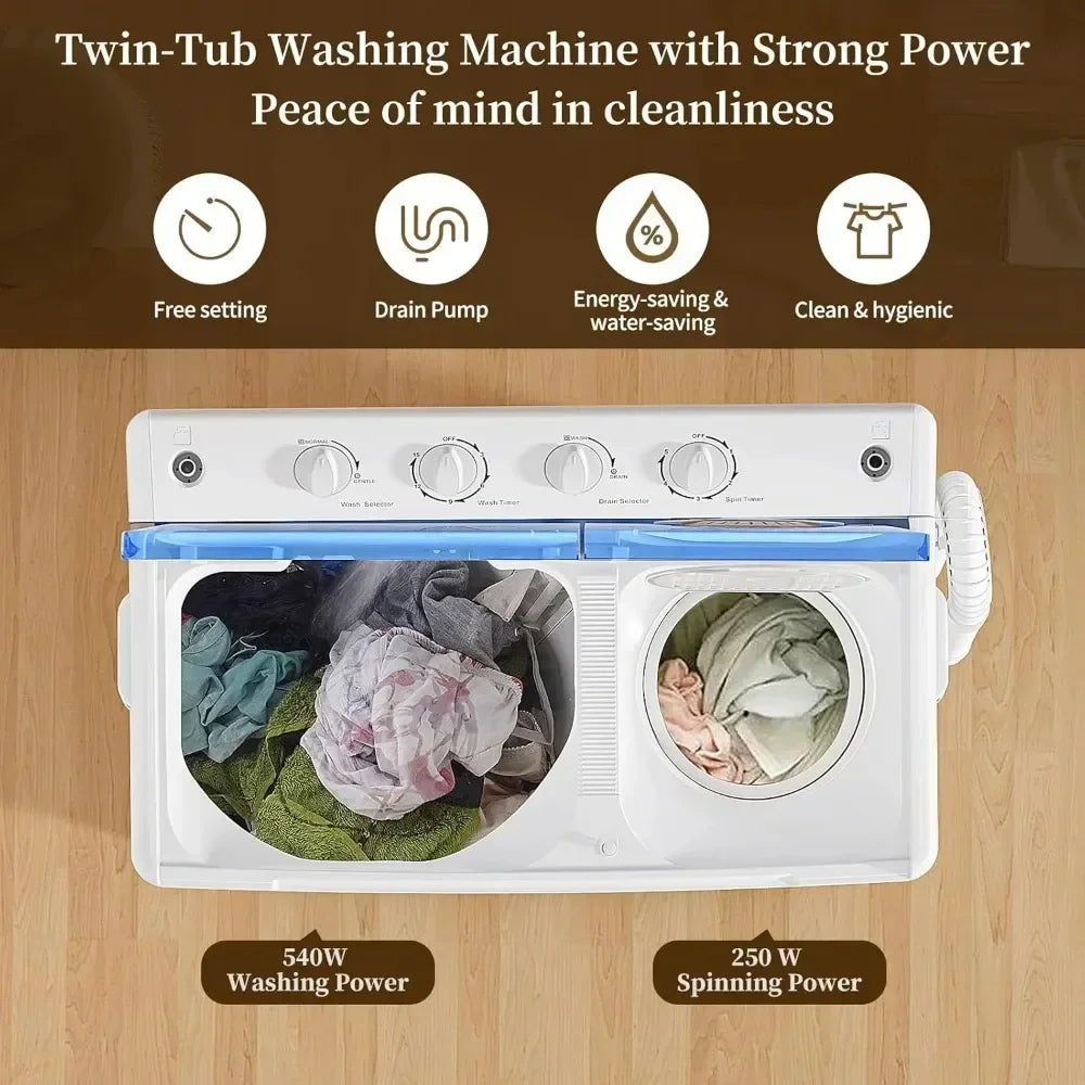 20,28,40 Lbs Washing Machine, Twin Tub