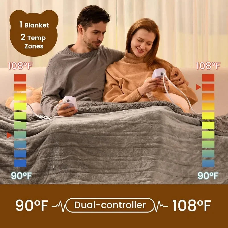 Bearhug Electric Queen Heated Blanket,