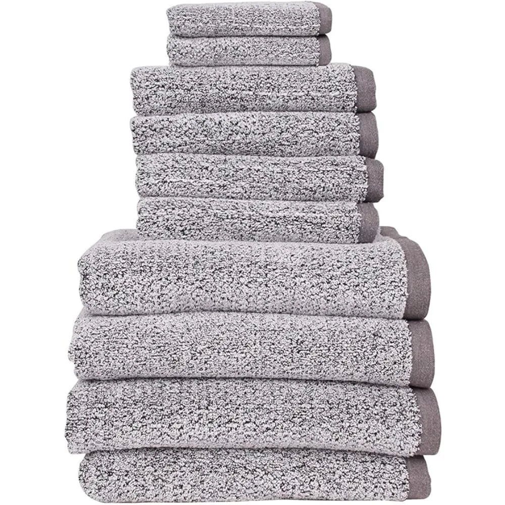 Diamond Jacquard Bath Towel Set