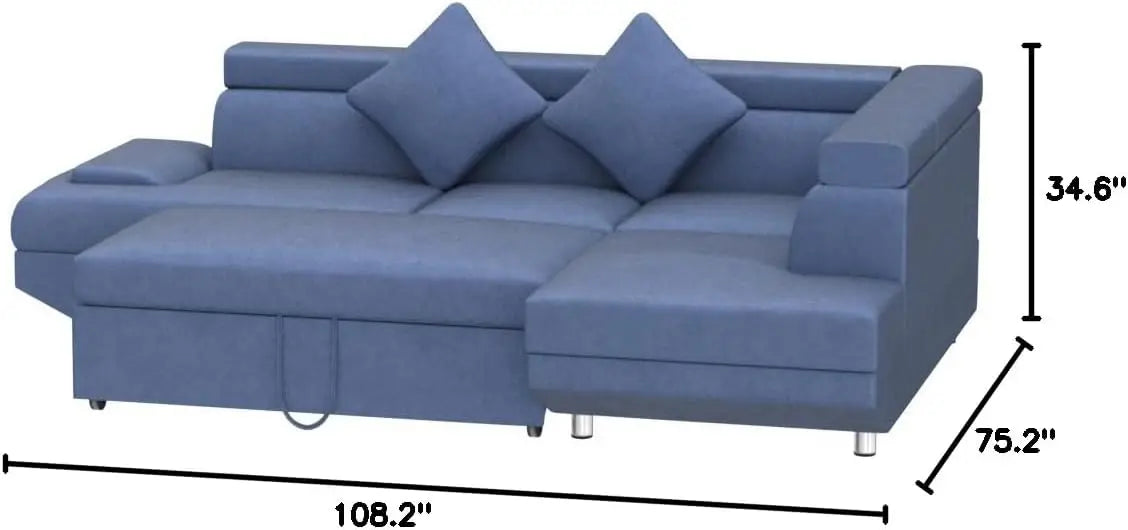 Bed Sleeper Sofa Furniture Set