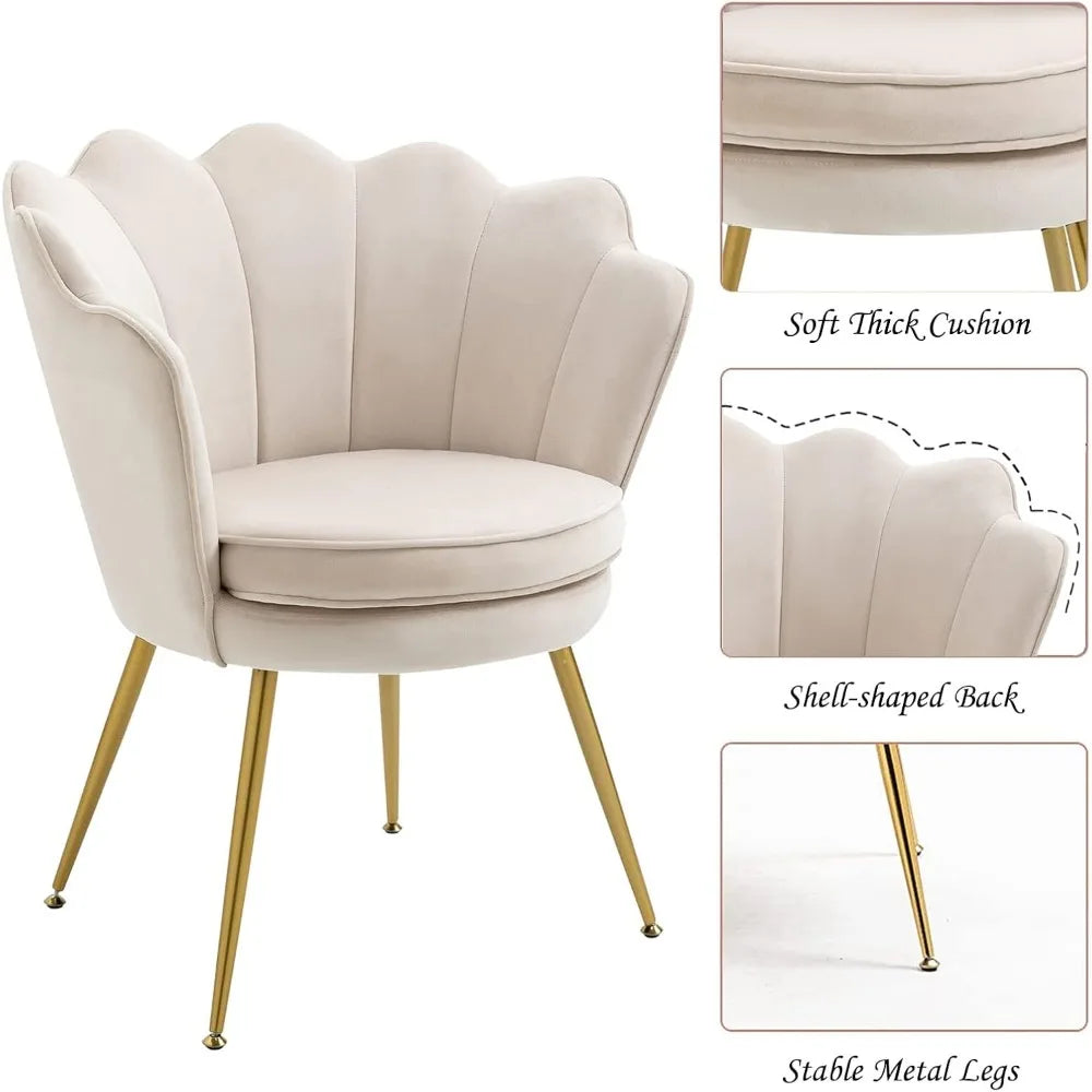 Shell-Shaped Armchair