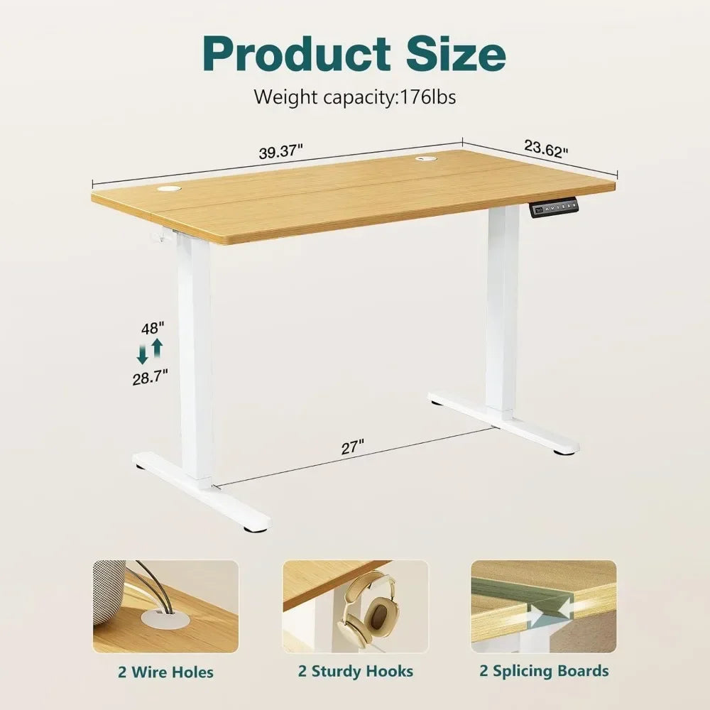 Adjustable Height Electric Computer Table