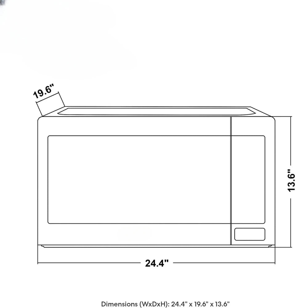 Countertop Microwave Oven with Smart Sensor