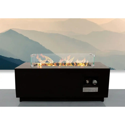 16 H X 42 W Steel Outdoor Fire Pit Table Lid