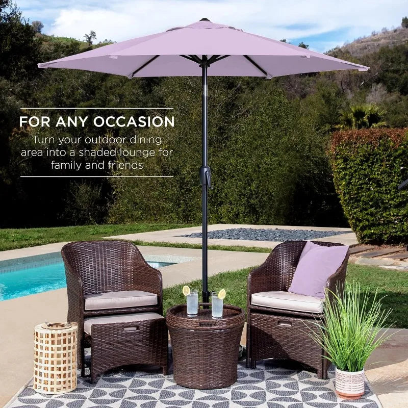 7.5ft Heavy-Duty Round Umbrella