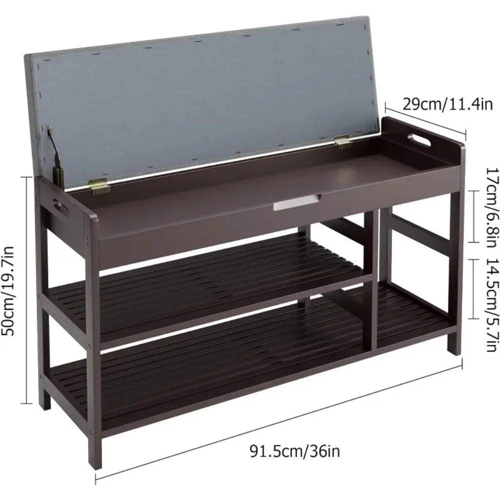 Entryway Storage Bench