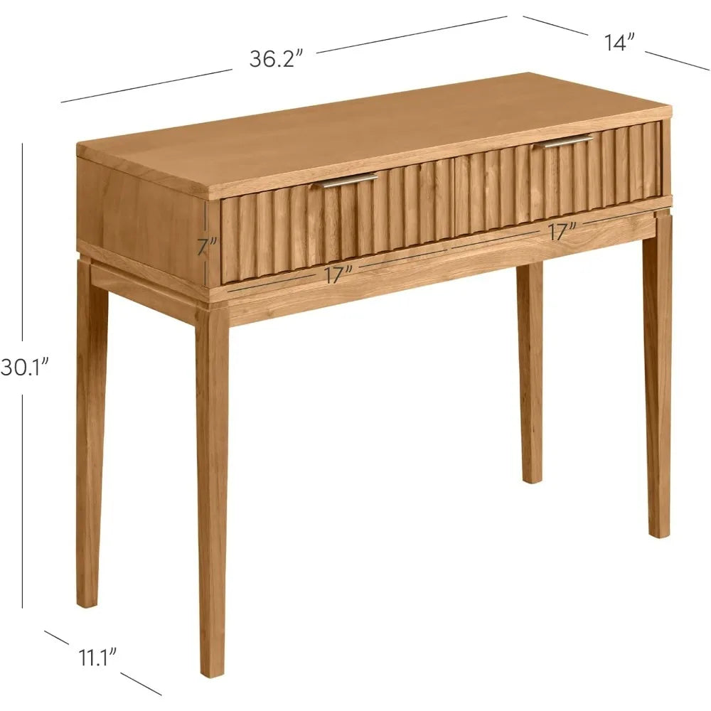 Wood Accent Sofa Table