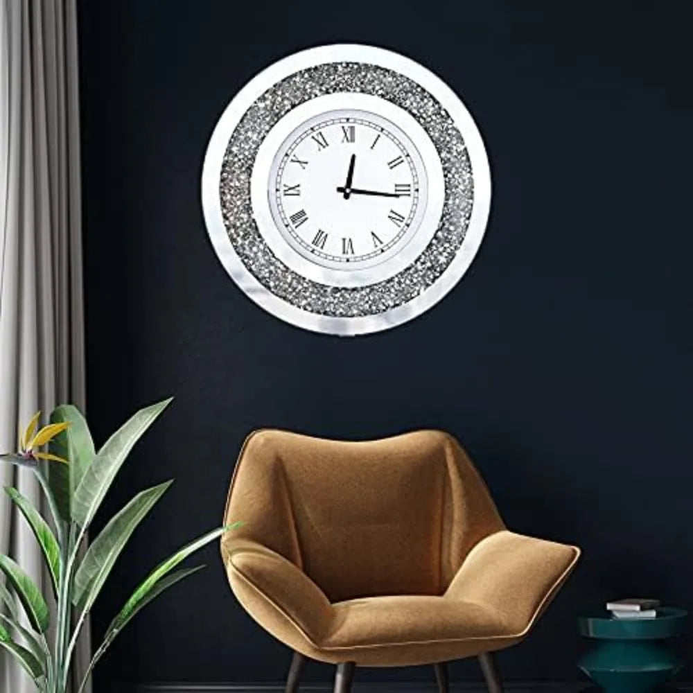 Crystal Sparkling Diamond Wall Clock