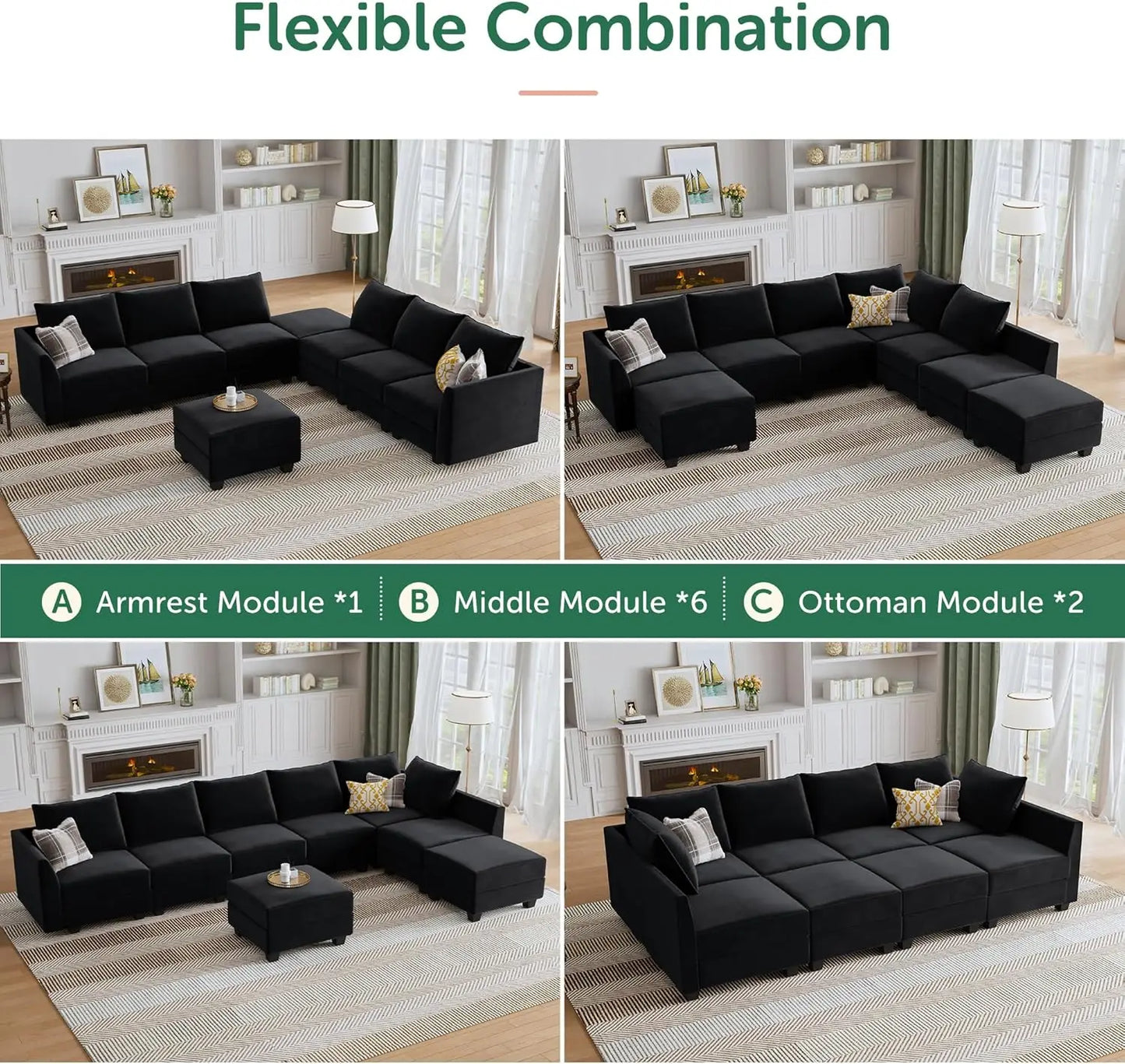 Modular Sectional Sleeper Sofa