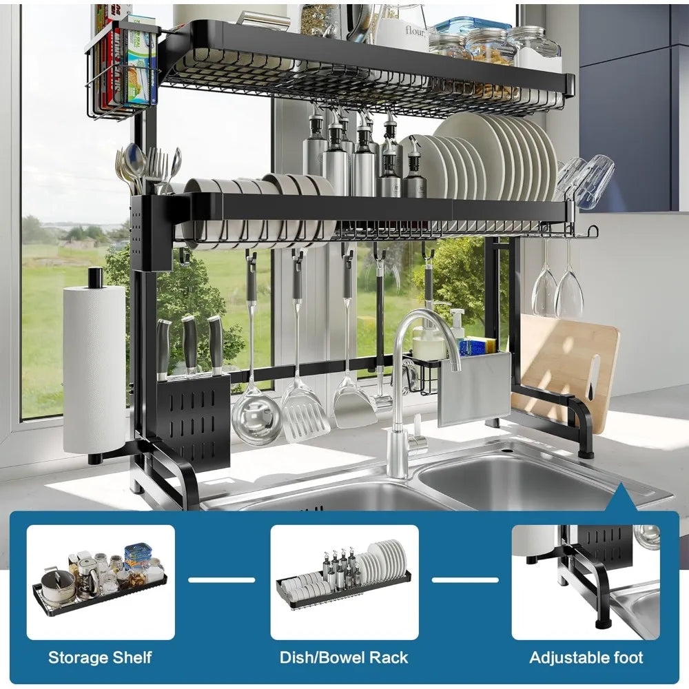 Over The Sink Dish Drying Rack