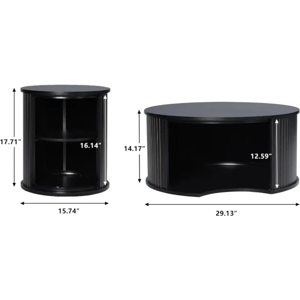 Nesting Coffee Table Set Of 2