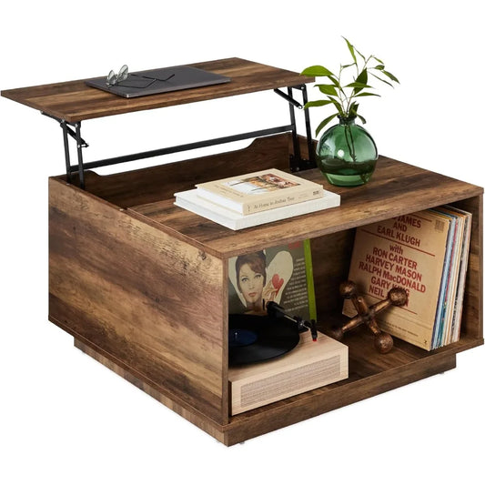 Square Lift Top Coffee Table Multifunctional